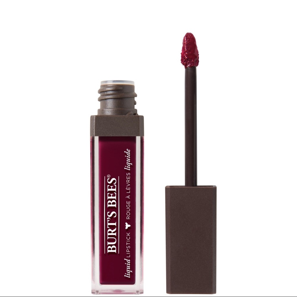BURT'S BEES 100% Natural Moisturizing Liquid Lipstick - Wine Waters - NWT!